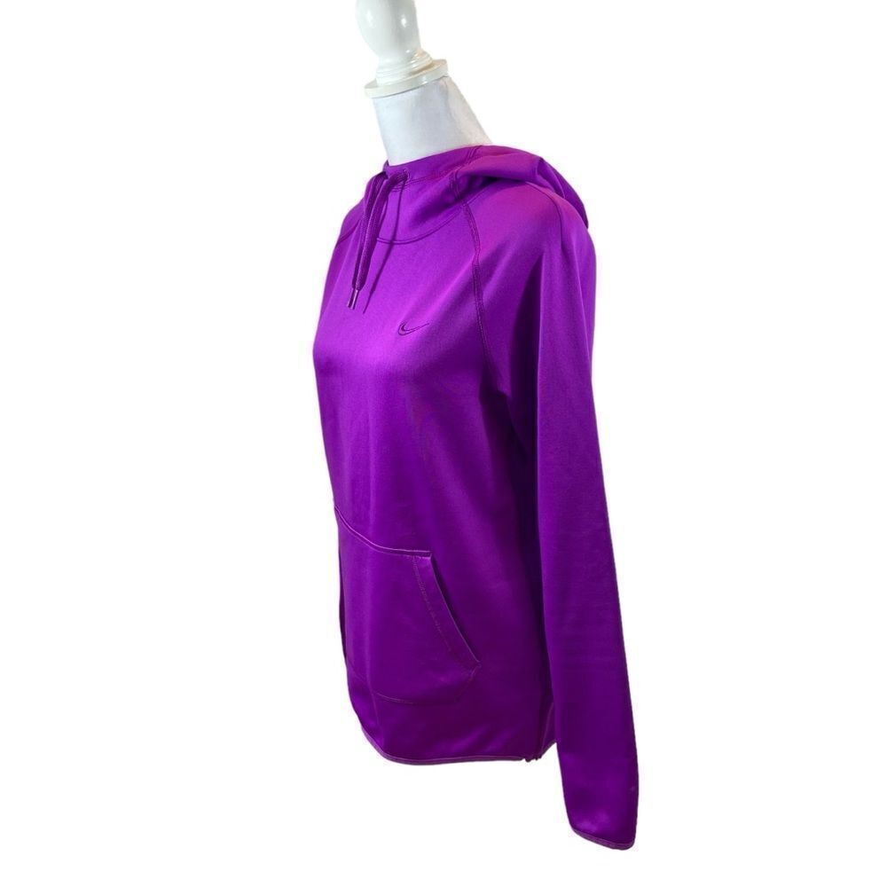 Ladies‎ Nike Therma Fit Purple Fleece Lined Hoodie Size XS